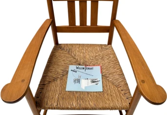 Two Art Nouveau Brabant Club Chairs or Easy Chairs by Willem Penaat, 1900s